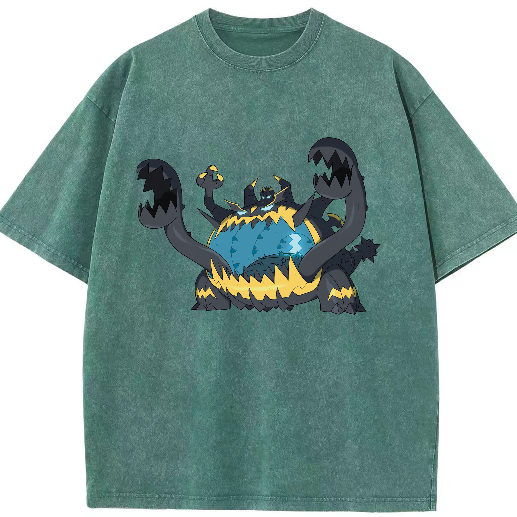 （画像用） ポケットモンスター Pokémon 綿100% ヴィンテージ風 半袖Tシャツ（フロントプリント）
